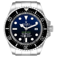 Used Rolex Seadweller Deepsea Cameron D-Blue Steel Watch 116660 Box Card