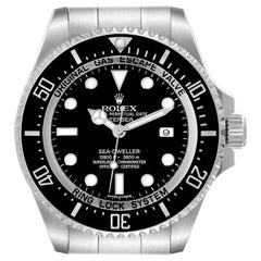 Rolex Seadweller Deepsea Ceramic Bezel Herrenuhr 116660 Box Card