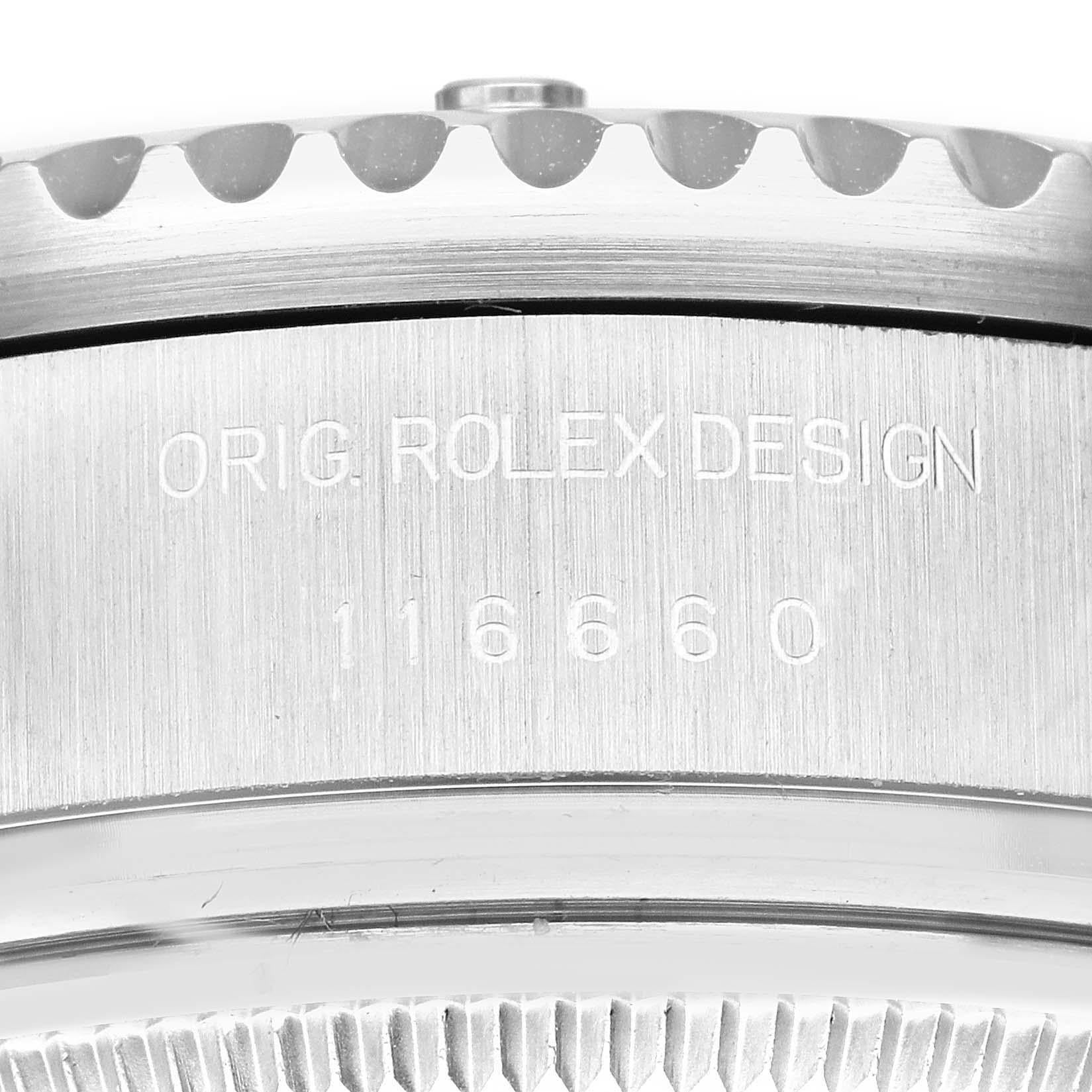 Rolex Seadweller Deepsea Ceramic Bezel Steel Mens Watch 116660 Box Card 2