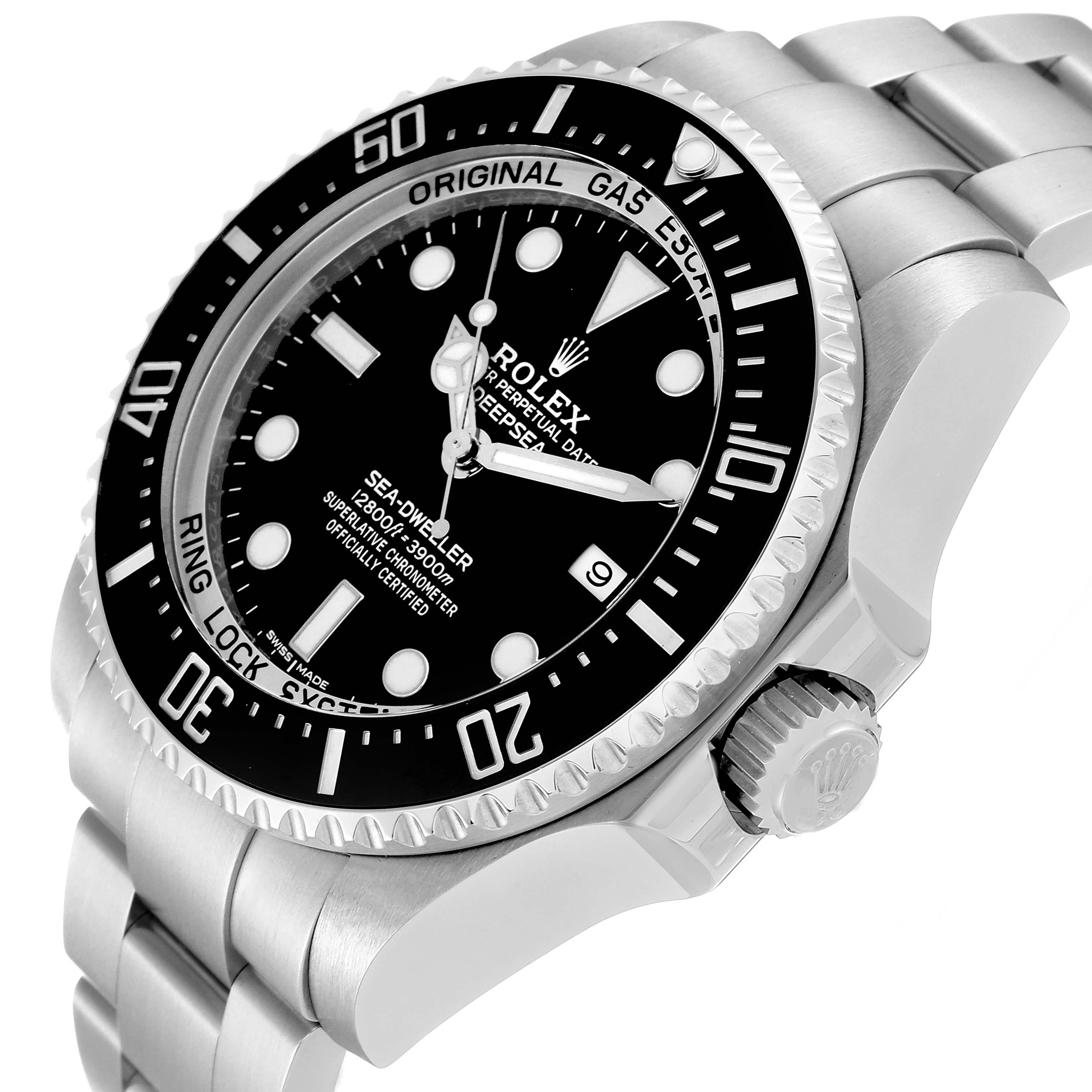 Rolex Seadweller Deepsea Ceramic Bezel Steel Mens Watch 116660 Box Card 4