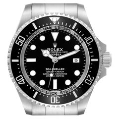 Rolex Seadweller Deepsea keramische Lünette Stahl Herrenuhr 116660 Box Karte