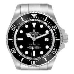 Rolex Seadweller Deepsea keramische Lünette Stahl Herrenuhr 116660 Box Karte