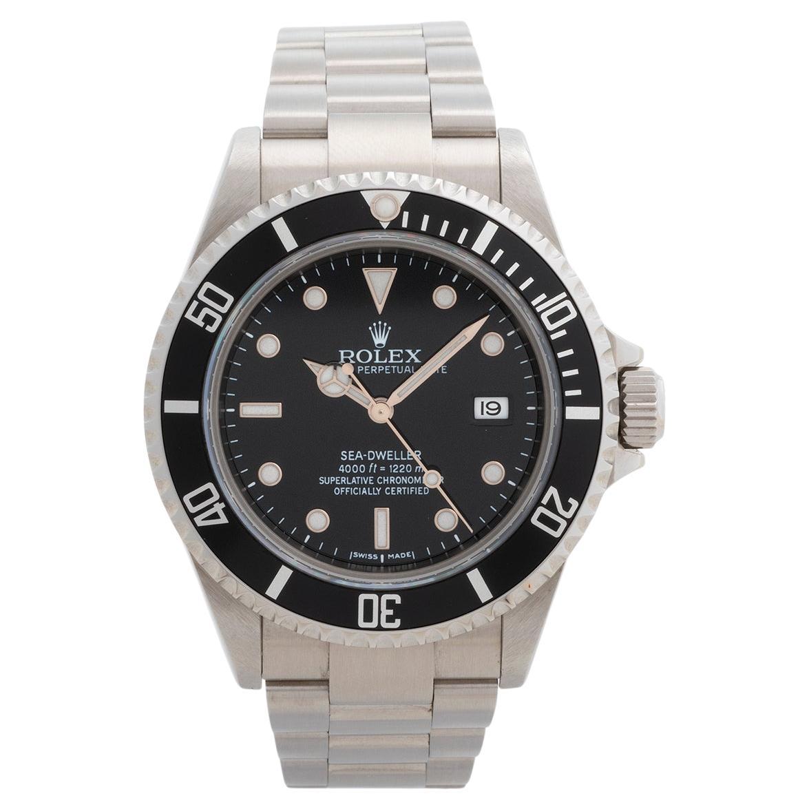 Rolex Seadweller Wristwatch Ref 16600 / 16600t. Full Set. Yr 2007/2008 For Sale