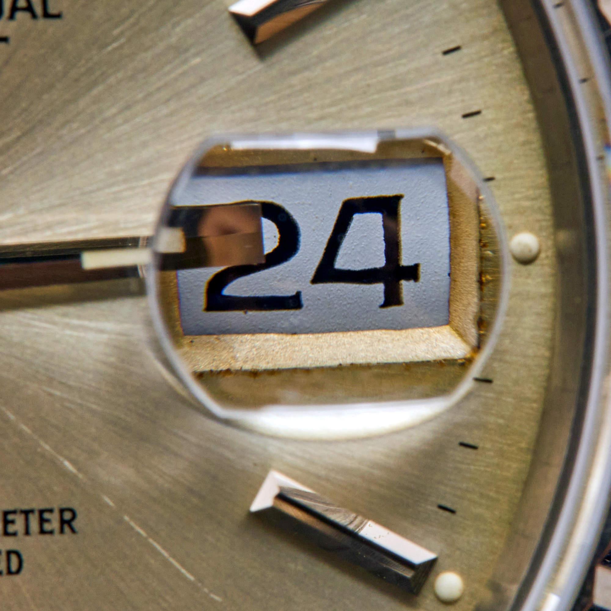 Rolex Silver 18k White Gold Stainless Steel Datejust 16234 Men's Wristwatch 36 m 4