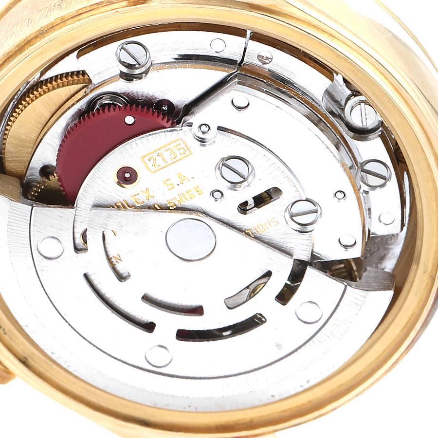Rolex Silver Diamonds 18K Gold President Datejust 69178 Women's Wristwatch 26 MM 4