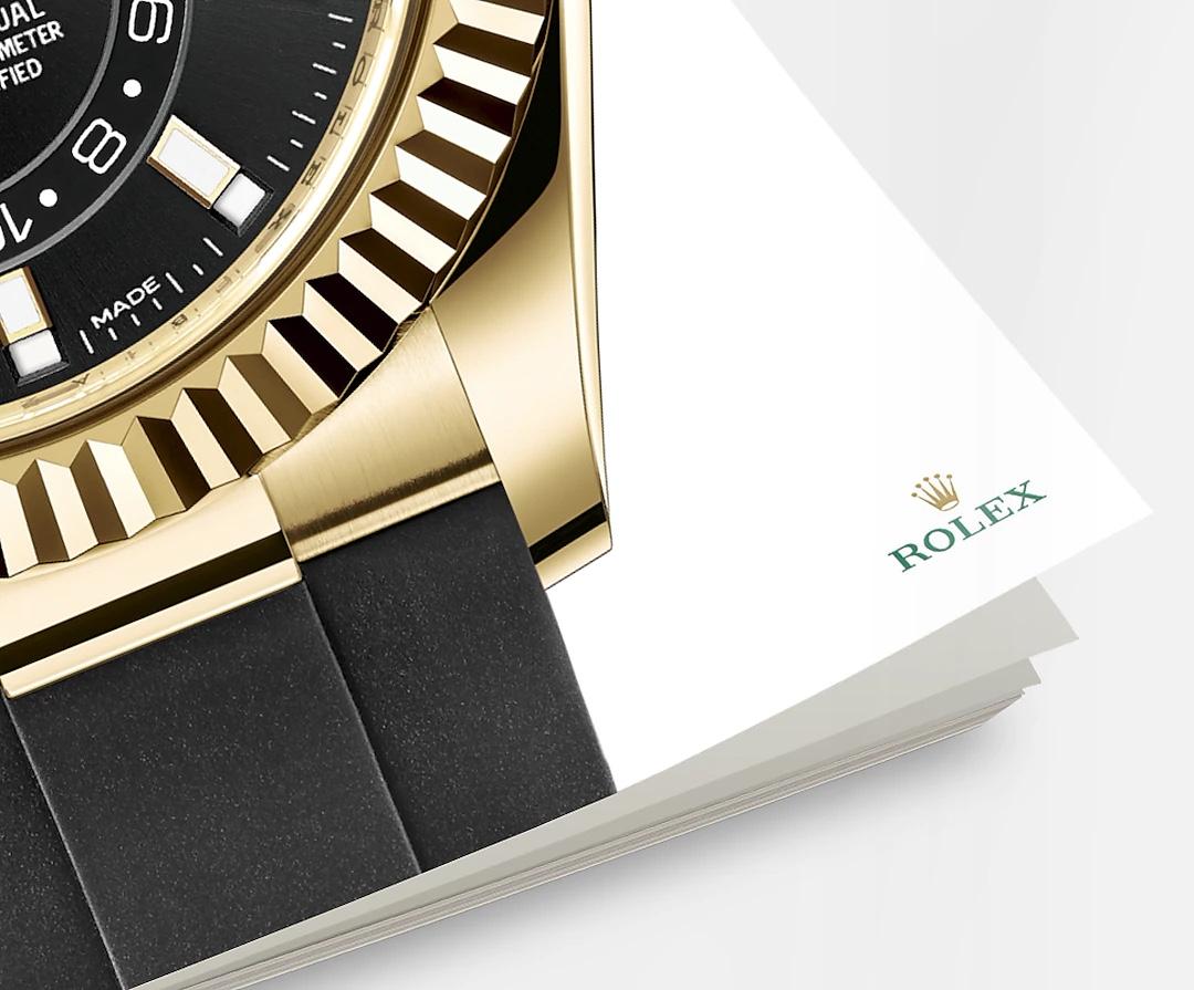 Rolex Sky-Dweller, 18k Yellow Gold, Black, Ref# 326238, Unworn Watch, 2021 For Sale 1