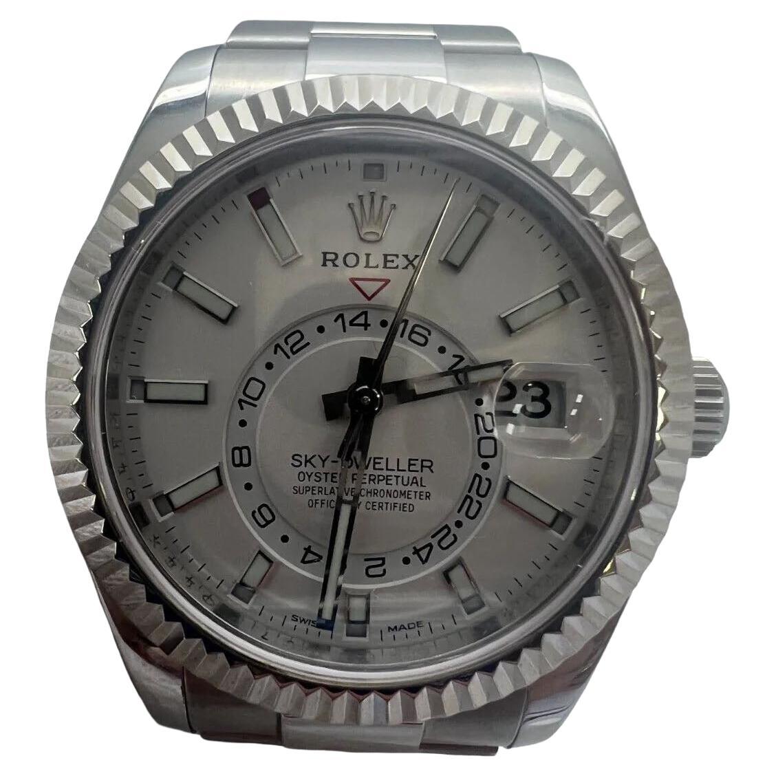 Rolex Sky Dweller 326934 42mm Steel 18K B/P 2019 Montre Homme en vente