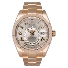 Rolex Sky-Dweller 326935 Roman Sundust Dial Mens Watch Box Papers