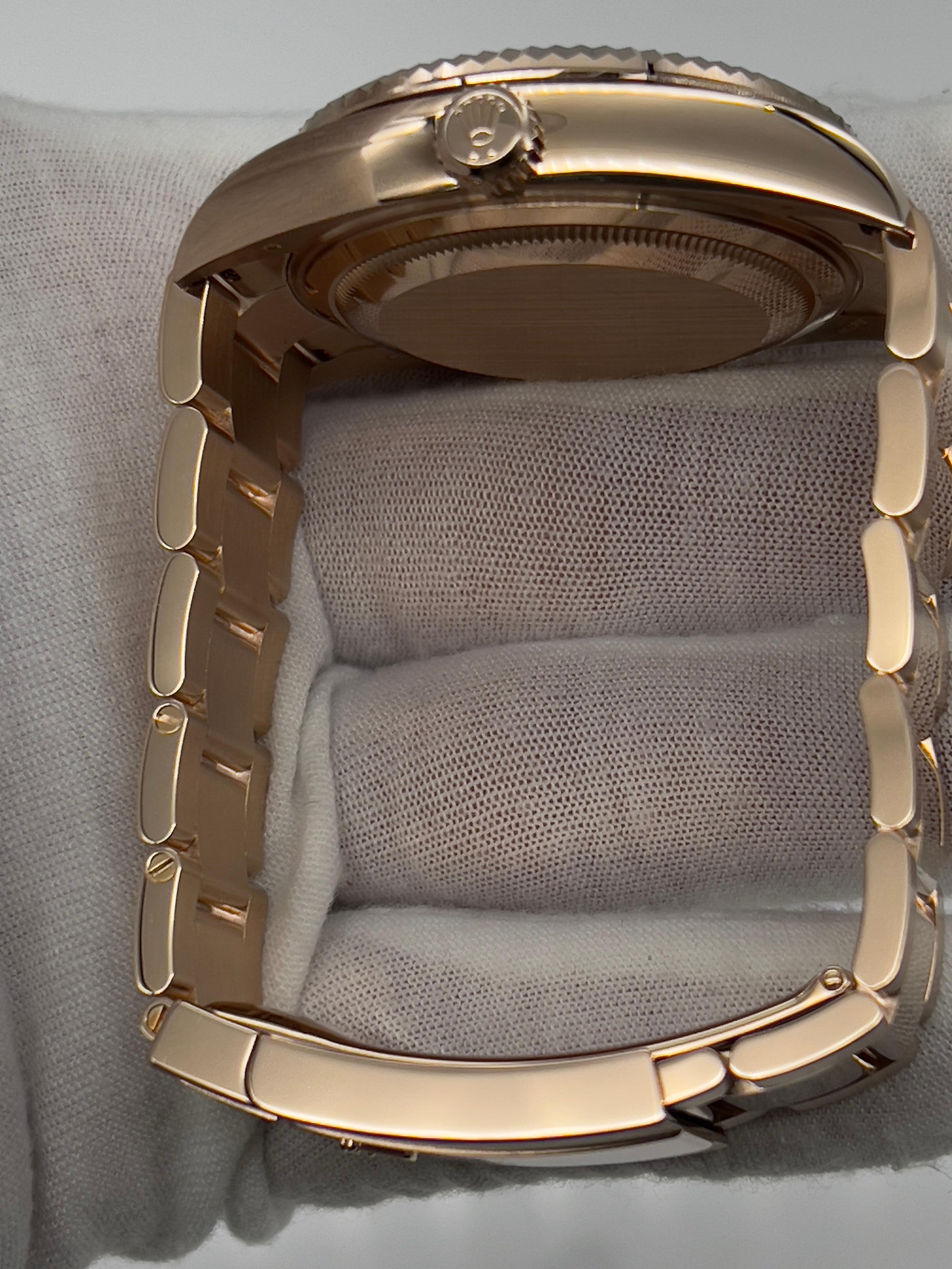 Rolex Sky Dweller 336935 Rhodium Dial 18K Everose Rose Gold Box Paper 2023 2