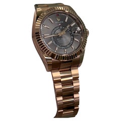Rolex Sky Dweller 336935 Rhodium Dial 18K Everose Rose Gold Box Paper 2023