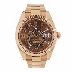 Rolex Sky-Dweller 18 Karat Everose Gold Watch 326938