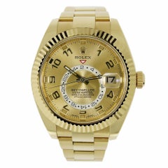 Rolex Sky-Dweller 18 Karat Yellow Gold Watch 326938