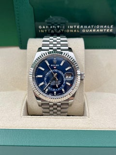 Rolex Sky-Dweller 42mm Blue Dial Full Set 2022 Jubilee Ref: 326934