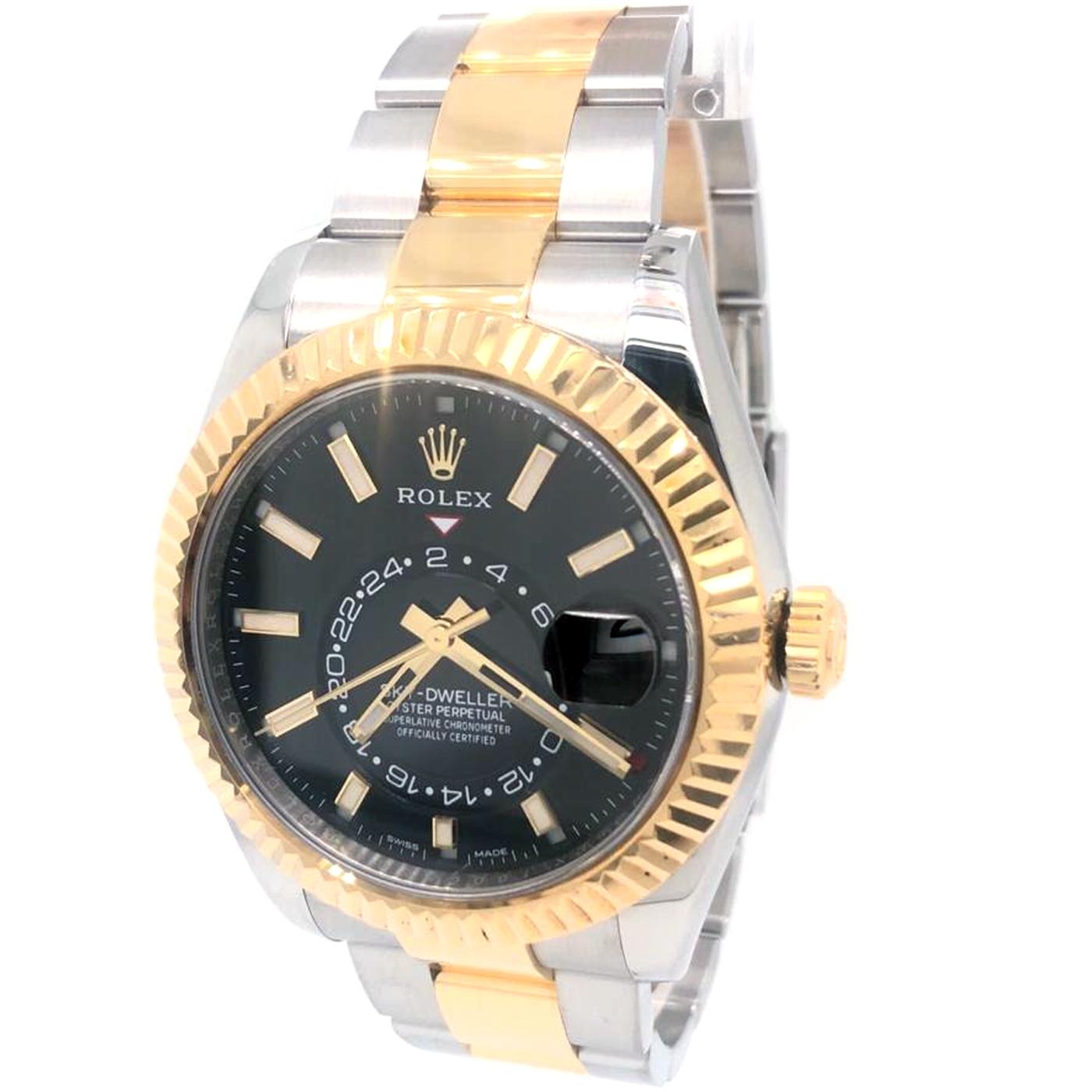 rolex oyster bracelet gold