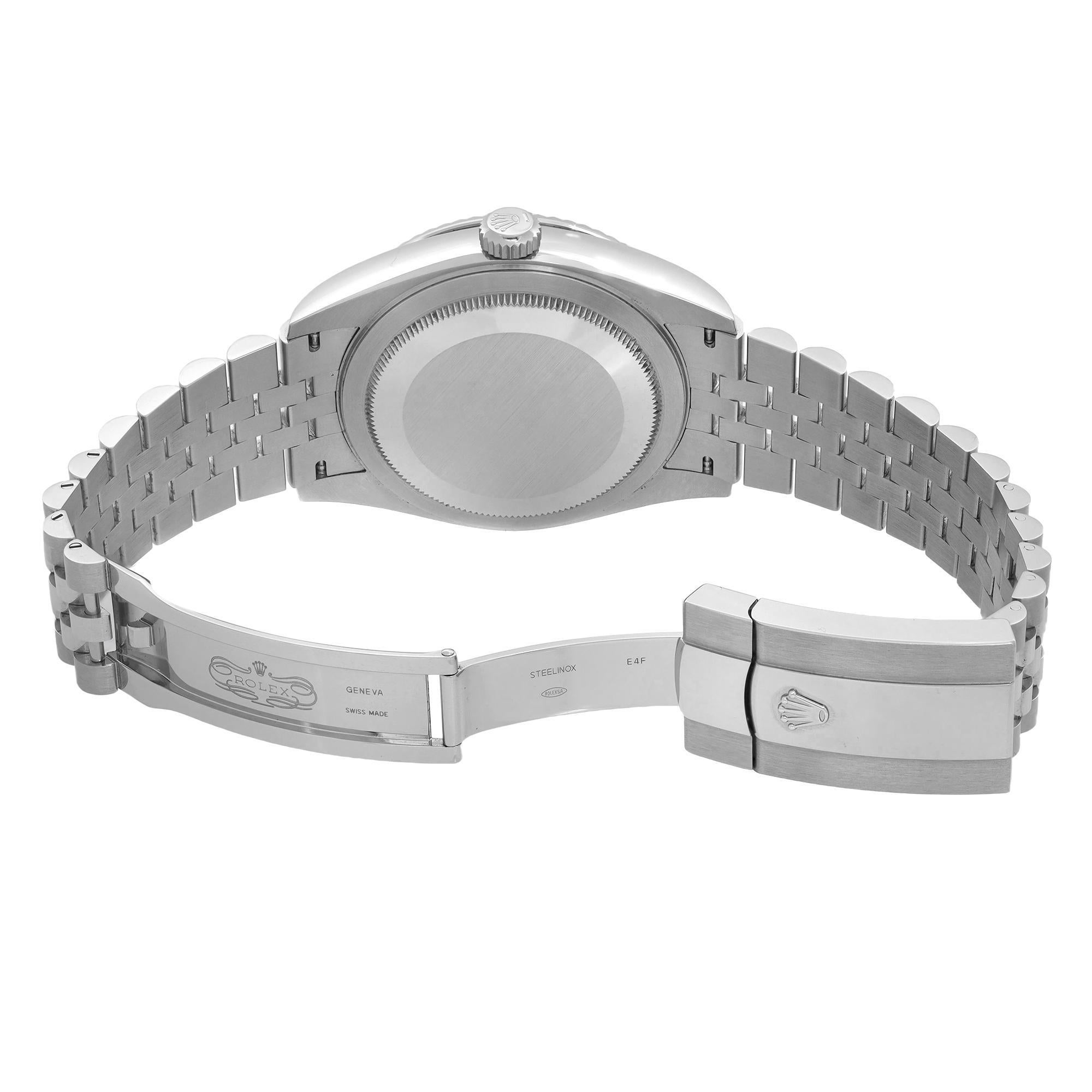 Rolex Sky-dweller 42mm Stainless Steel Black Dial Automatic Mens Watch 326934 For Sale 2