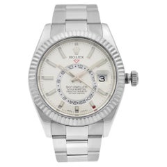 Rolex Sky-Dweller Stainless Steel White Dial Automatic Mens Watch 326934