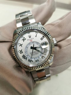 Rolex Sky-Dweller White Gold Case Ivory Dial 326939