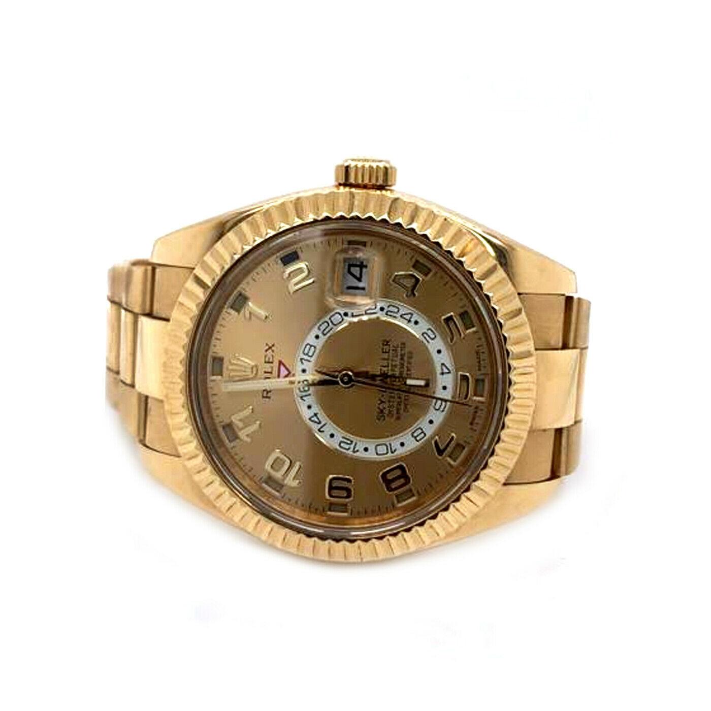 rolex sky dweller gold