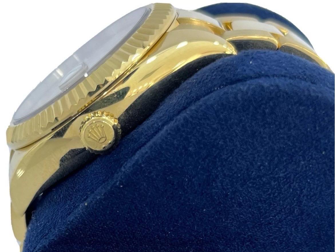 Rolex Sky-Dweller Automatic 42mm Yellow Gold Mens Oyster Bracelet Watch 326938 For Sale 1