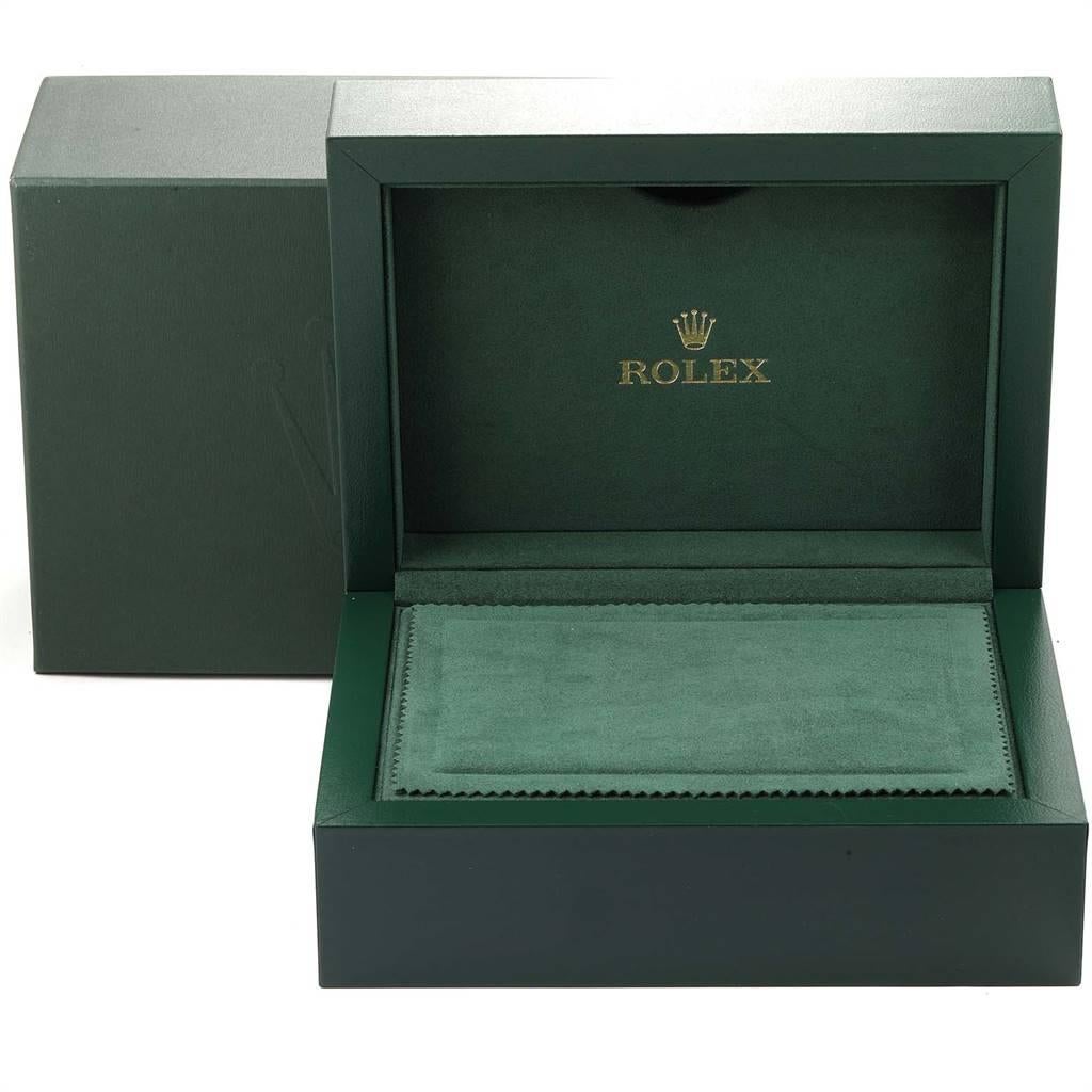 Rolex Sky-Dweller Black Dial Steel White Gold Men's Watch 326934 Unworn For Sale 5