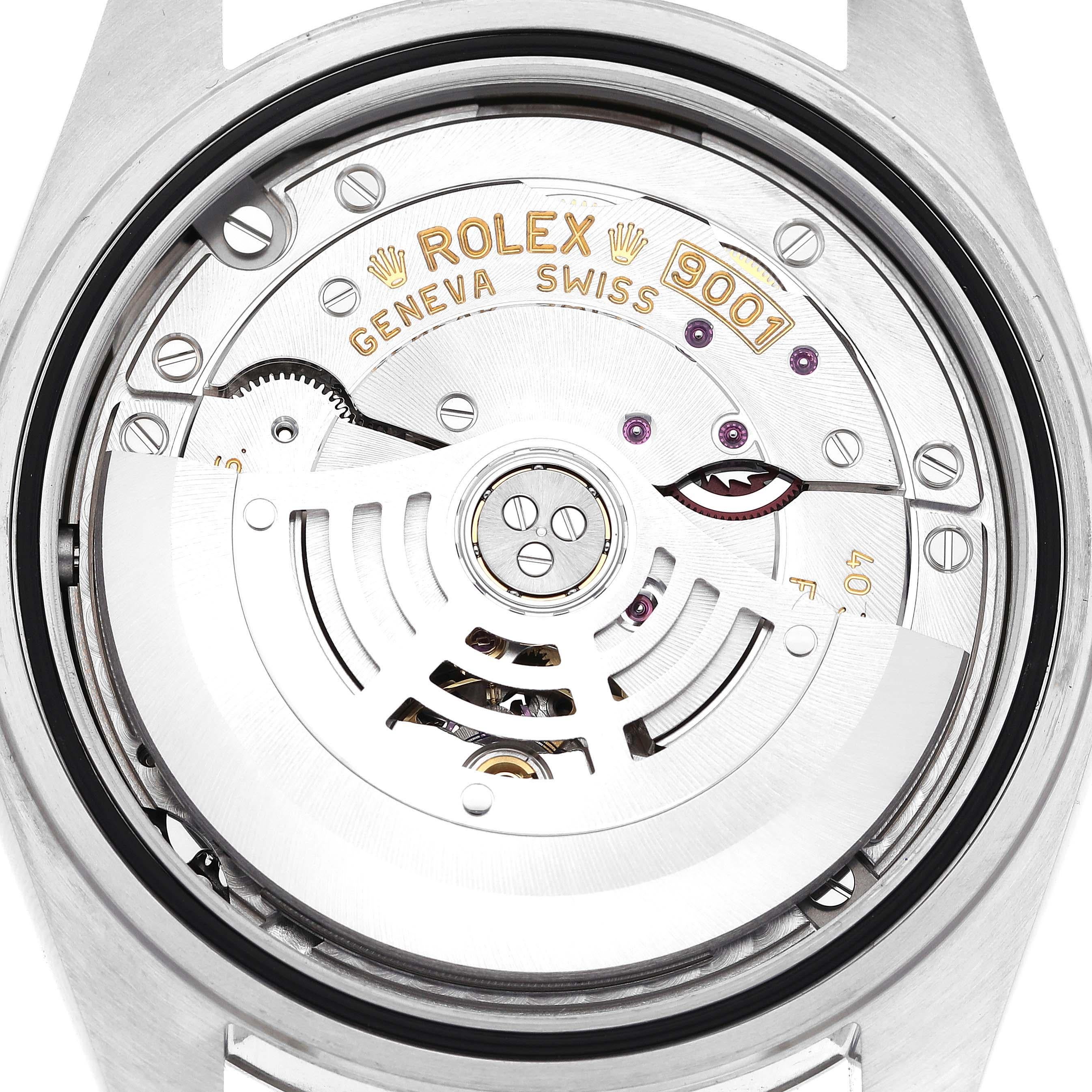 Rolex Sky-Dweller Blue Dial Steel White Gold Mens Watch 326934 Box Card 1