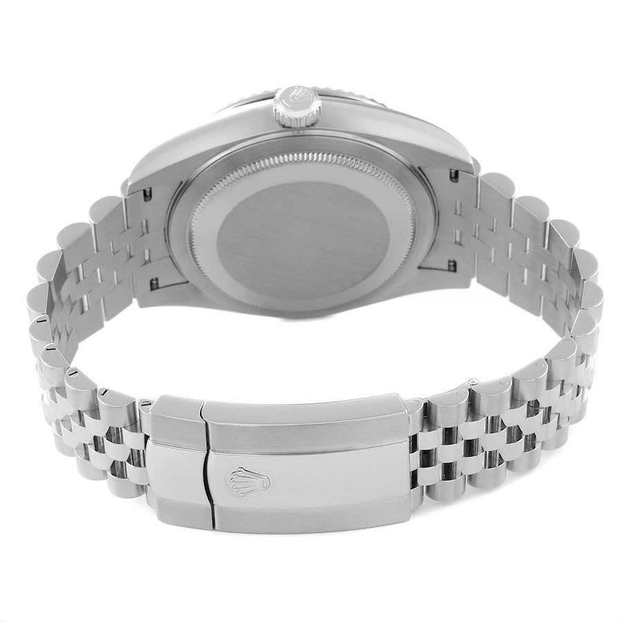 Rolex Sky-Dweller Blue Dial Steel White Gold Mens Watch 326934 Box Card 2