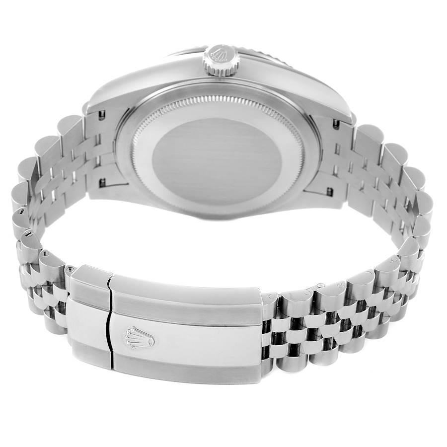 Rolex Sky-Dweller Quadrante Blu Acciaio Oro Bianco Orologio Uomo 326934 Non Indossato 4