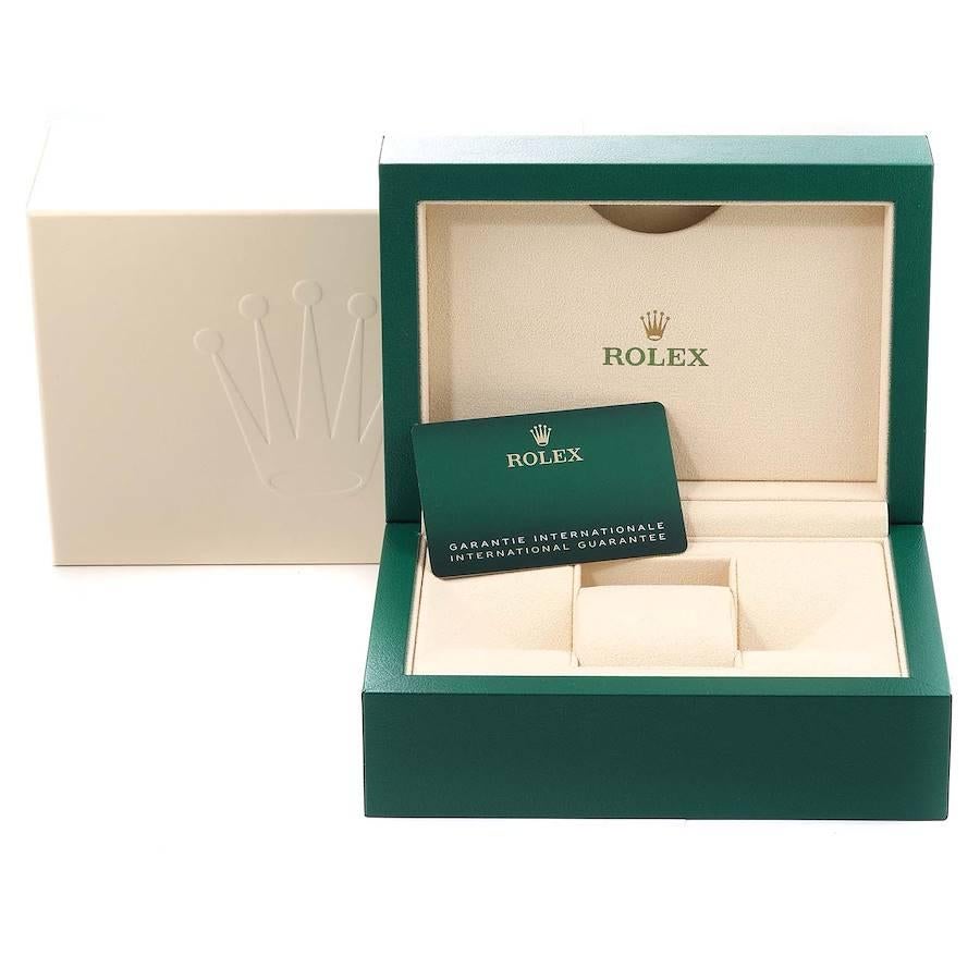 Rolex Sky-Dweller Quadrante Blu Acciaio Oro Bianco Orologio Uomo 326934 Non Indossato 6