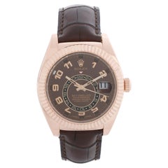 Rolex Sky-Dweller Homme Or Rose 18k Calendrier Annuel Montre GMT 326135