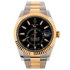 Rolex Sky-Dweller Oyster Perpetual Chronometer Automatikuhr aus Edelstahl