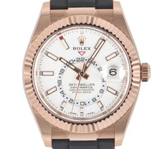 Rolex Sky-Dweller Oysterflex Or Rose 326235