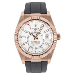 Rolex Sky-Dweller Oysterflex Rose Gold 326235
