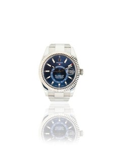 Rolex Sky-Dweller Oystersteel and White Gold Blue Dial Ref. 326934-0003