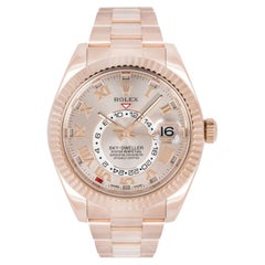 Rolex Montre Sky-Dweller avec cadran rose 326935