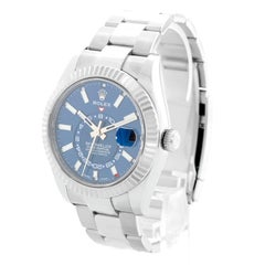 Rolex Sky-Dweller Acier inoxydable Cadran bleu 326934