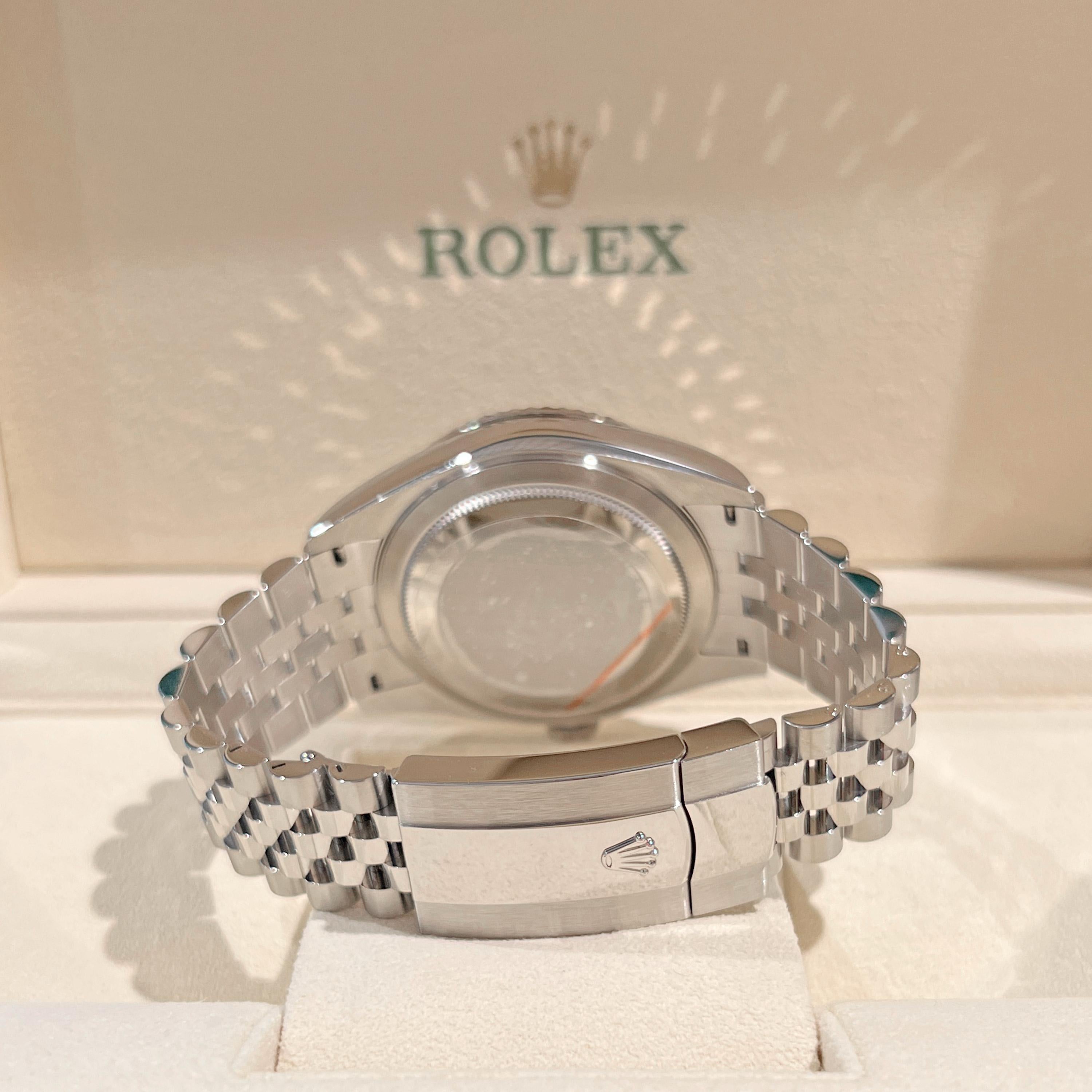 Rolex Sky-Dweller, Stainless Steel, Blue, Ref# 326934, Unworn Watch, 2022 For Sale 7