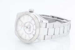 Rolex Sky-Dweller avec cadran blanc en acier inoxydable 326934