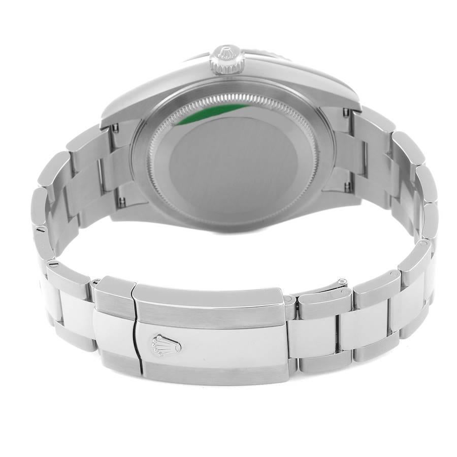 Rolex Sky-Dweller Steel White Gold Blue Dial Mens Watch 326934 Unworn 3