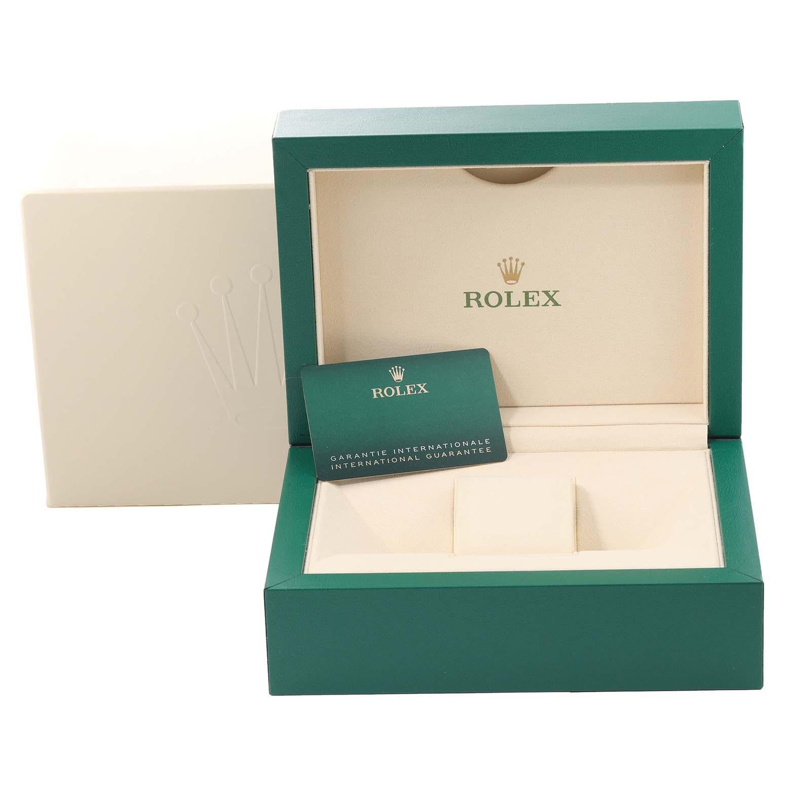 Rolex Montre Sky-Dweller en acier et or blanc pour hommes 326934 avec carte boîte en vente 7