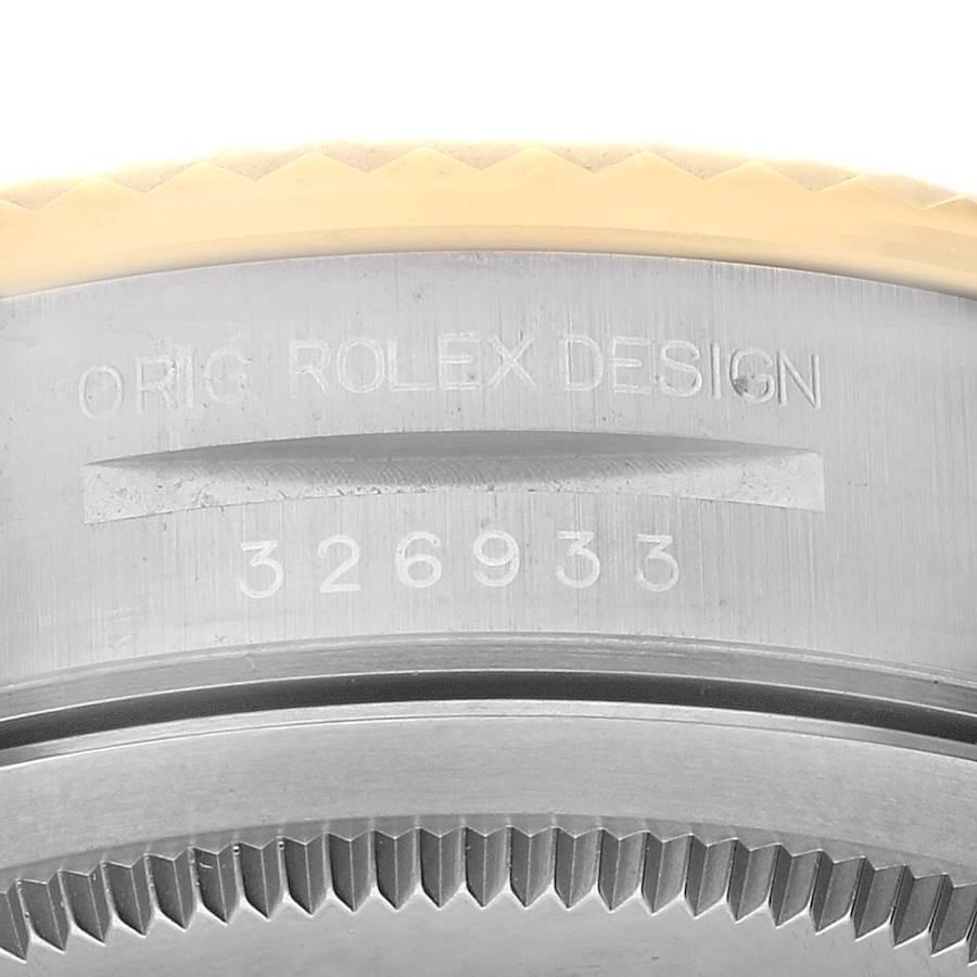 Men's Rolex Sky Dweller Steel Yellow Gold Champagne Dial Mens Watch 326933 Box Card