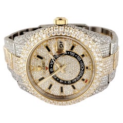 Rolex Sky-Dweller  Watch in Two tone with Diamonds