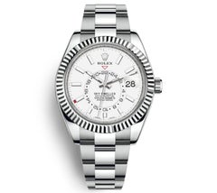Rolex Sky-Dweller White Dial Automatic Men’s Oyster Watch 326934WSO