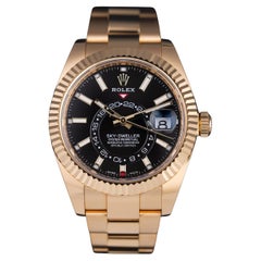 Rolex Sky-Dweller 'Yellow Gold' Cadran noir