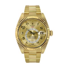 Rolex Sky-Dweller Yellow Gold Dual Time Zone Watch 326938