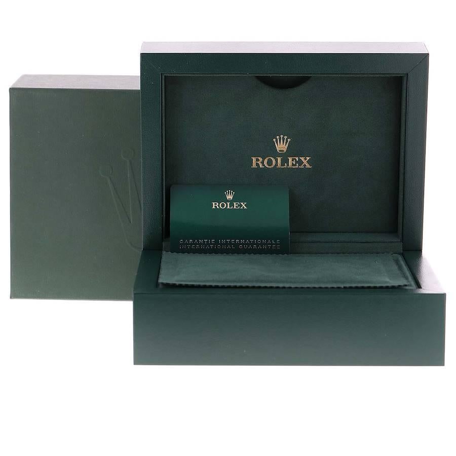 Rolex Sky Dweller Yellow Gold Steel Champagne Dial Mens Watch 326933 Box Card For Sale 3