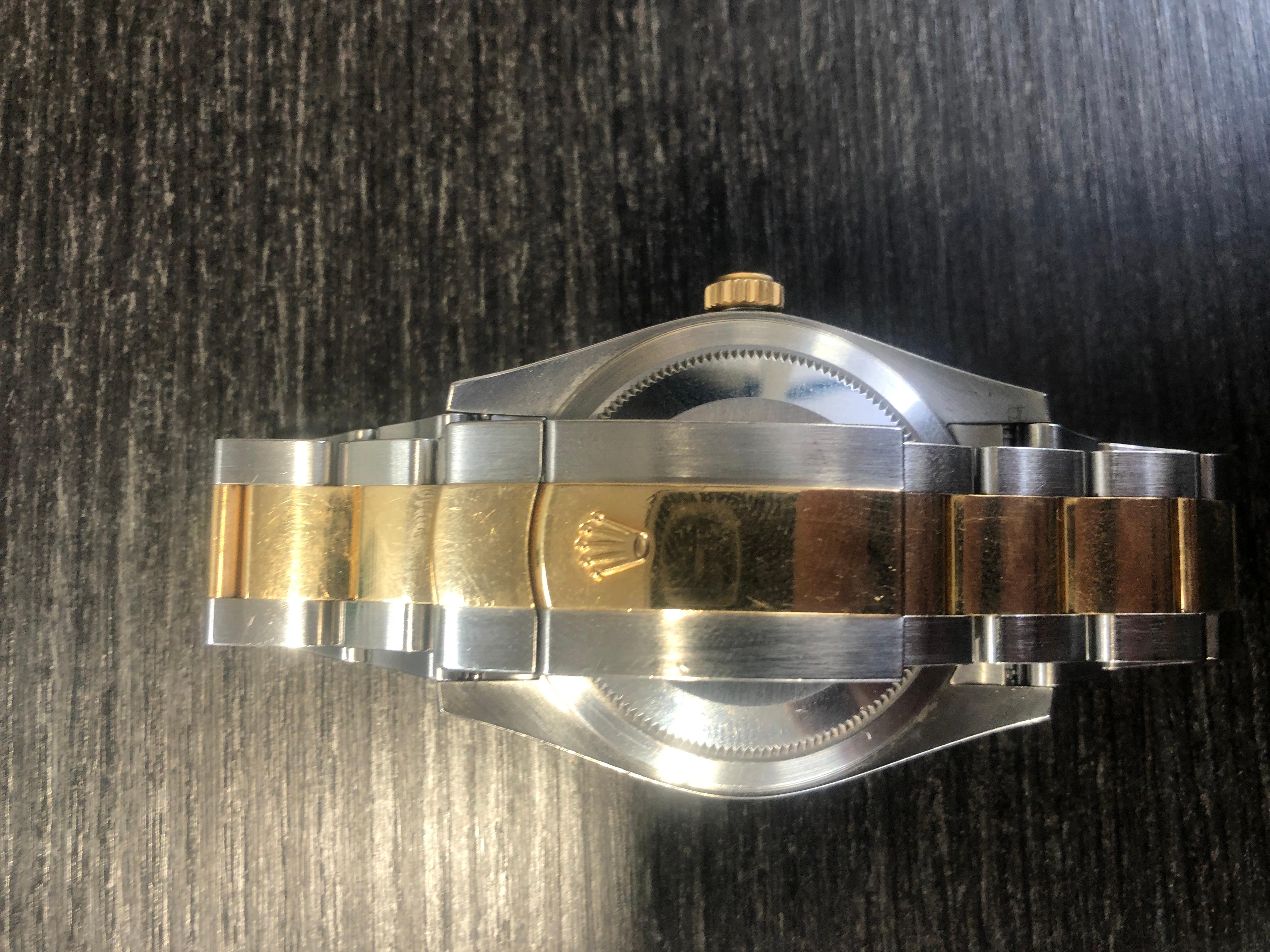 rolex sky dweller 2 tone