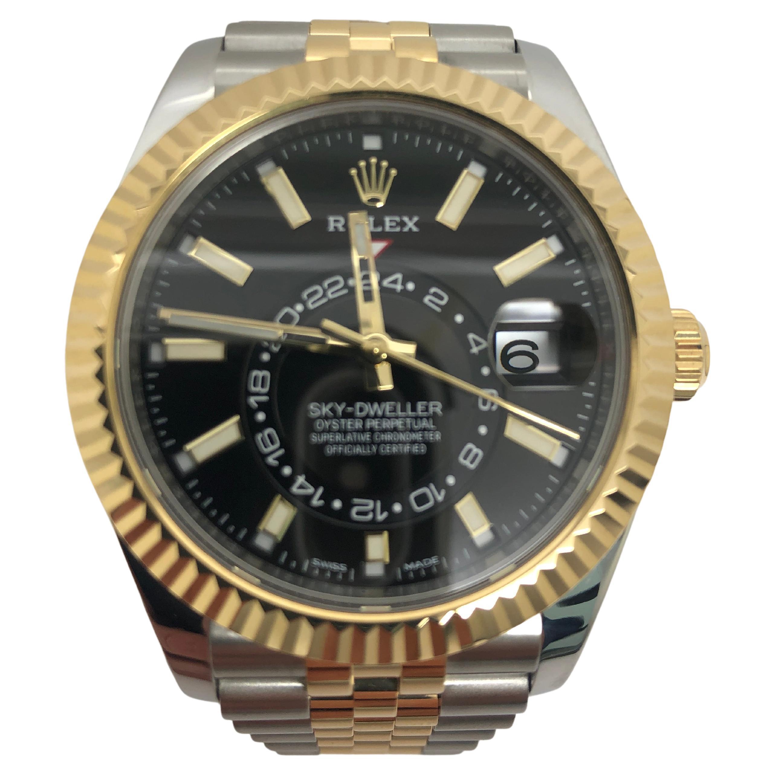 Rolex Montre Skydweller Jubilee bicolore pour homme, neuve en vente