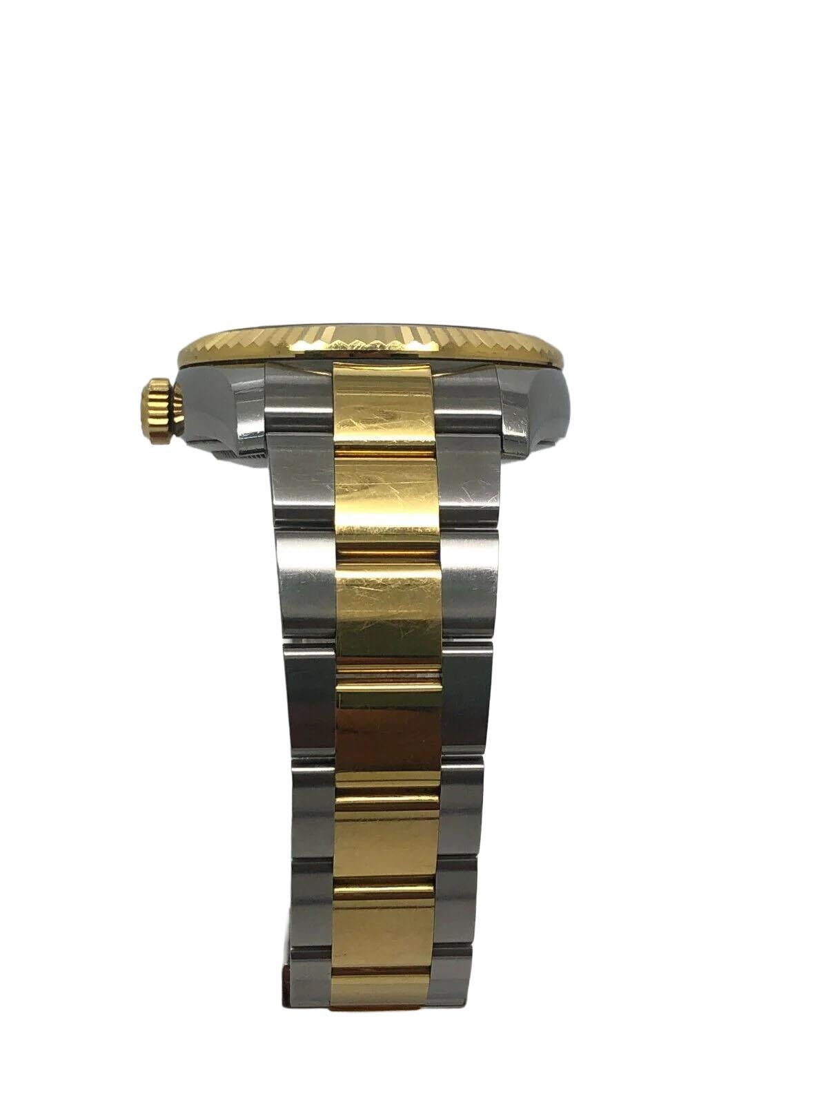 Montre Rolex Skydweller bicolore pour hommes Cadran blanc 326933 Neuf - En vente à New York, NY