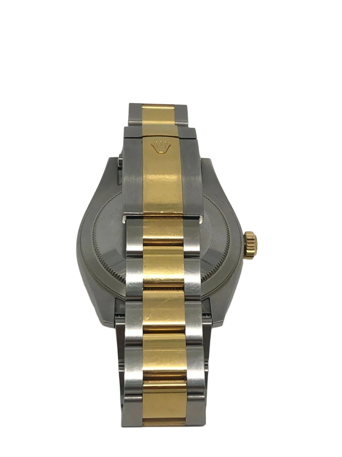Montre Rolex Skydweller bicolore pour hommes Cadran blanc 326933 Pour hommes en vente