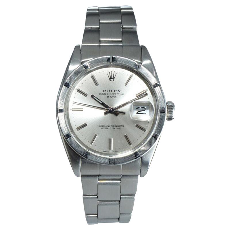 Rolex Stainless Oyster Perpetual Date Ref. 1500, late 1960's